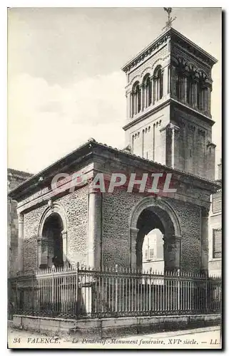 Ansichtskarte AK Valence le Pendetif monument funeraire XVI siecle