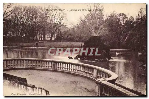 Cartes postales Montelimar Jardin Public la Terrasse