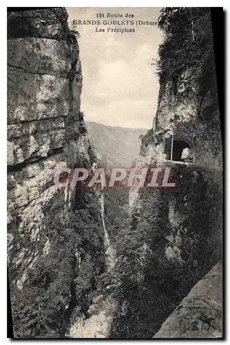 Cartes postales Route des Grands Goulets Drome les Precipices
