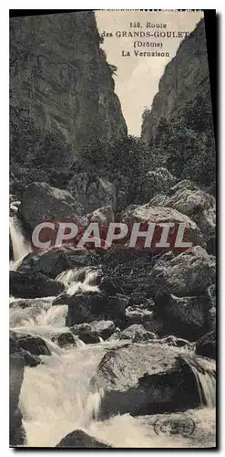 Cartes postales Route des Grands Goulets Drome La Vernaison