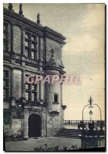 Ansichtskarte AK Chateau de Grignan Drome Cour d'Honneur