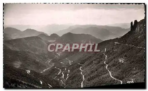 Cartes postales Les belles Alpes Francaises le Vercors vue panoramique prise du Col du Rousset