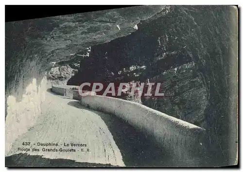 Ansichtskarte AK Dauphine Le Vercors Route des Grands Goulets