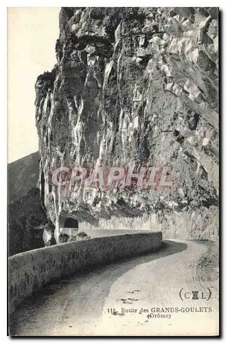 Cartes postales Route des Grands Goulets Drome