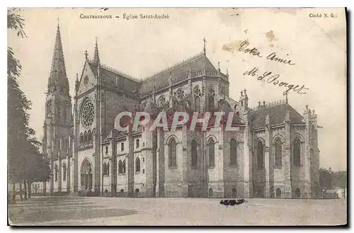 Cartes postales Chateauroux Eglise Saint Andre