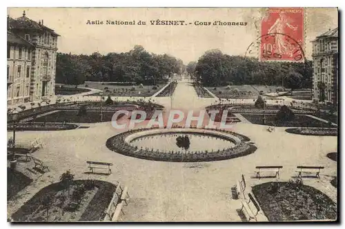 Cartes postales Asile National du Vesinet Cour d'honneur