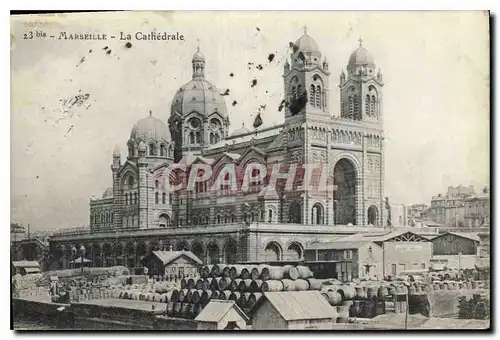 Cartes postales Marseille La Cathedrale