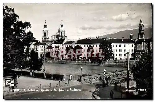 Cartes postales Innsbruck Innsbruke kirche St Jakkob u Stadtturm