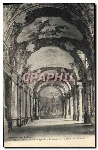 Ansichtskarte AK Toulouse le Capitole interieur de la Salle des Illustres