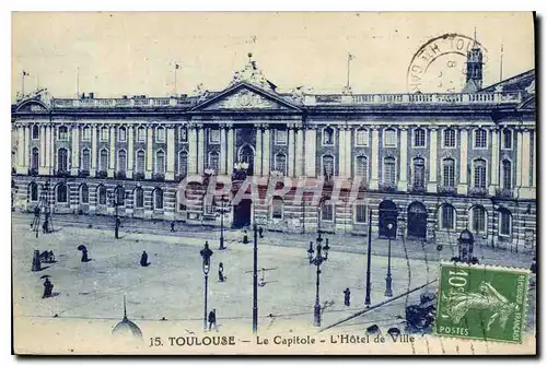 Cartes postales Toulouse le Capitole l'Hotel de Ville