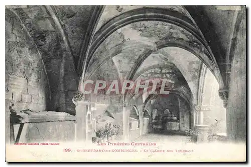 Cartes postales Les Pyrenees Centrales St Bertrand de Comminges la galerie des tombeaux