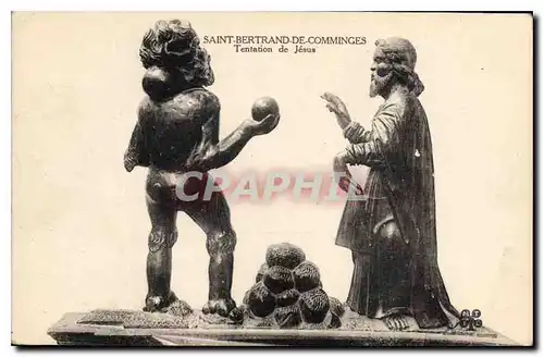 Cartes postales Saint Bertrand de Comminges Tentation de Jesus