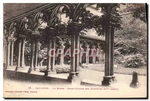 Ansichtskarte AK Toulouse Le Musee Grand Cloitre des Augustins