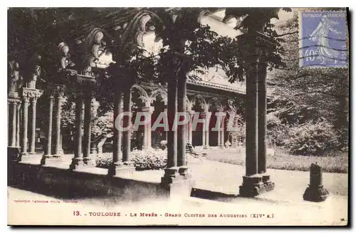 Ansichtskarte AK Toulouse Le Musee Grand Cloitre des Augustins