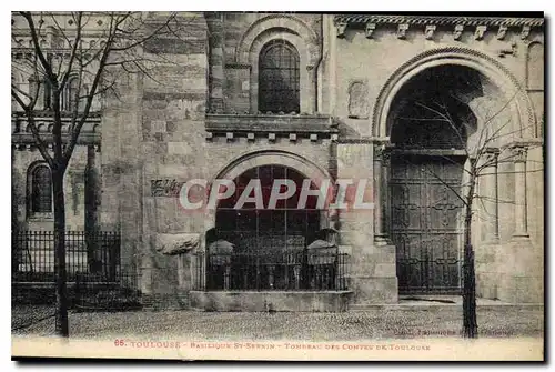 Ansichtskarte AK Toulouse Basilique St Sernin Tombeau des Comtes de Toulouse