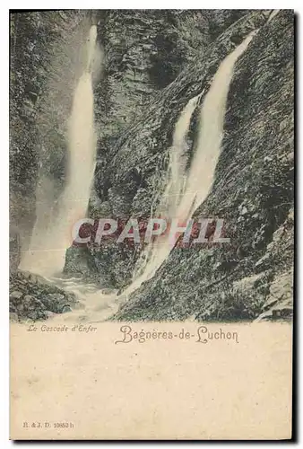 Ansichtskarte AK La Cascade d'Enfer Bagneres de Luchon