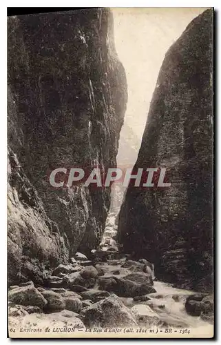 Ansichtskarte AK Environs de Luchon La Reu d'Enfer