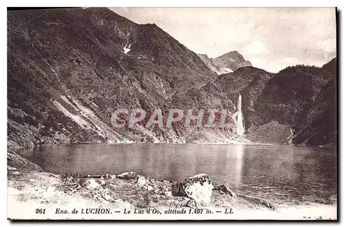 Ansichtskarte AK Env de Luchon Le Lac d'Oo