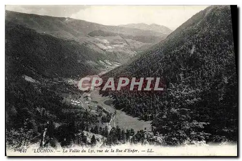 Ansichtskarte AK Luchon La Vallee du Lys vue de la rue d'Enfer