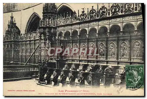 Ansichtskarte AK Les Pyrenees Stalles de St Bertrand de Comminges pres Luchon