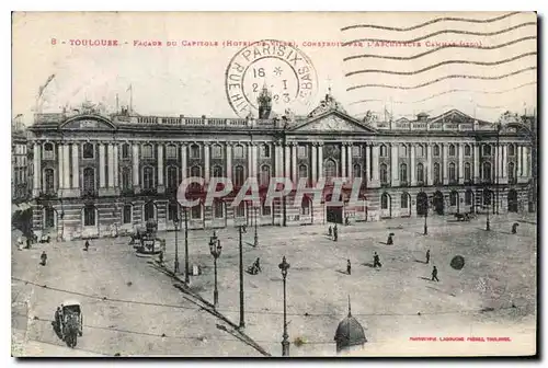 Cartes postales Toulouse Facade du Capitole Hotel de Ville