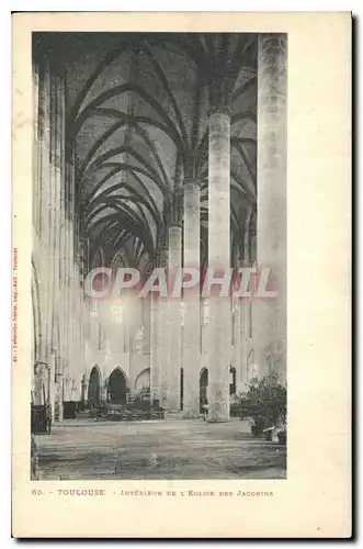 Ansichtskarte AK Toulouse Interieur de l'Eglise des Jacobins