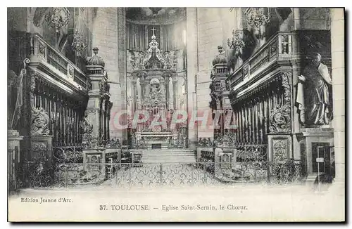 Ansichtskarte AK Toulouse Eglise Saint Sernin le Choeur