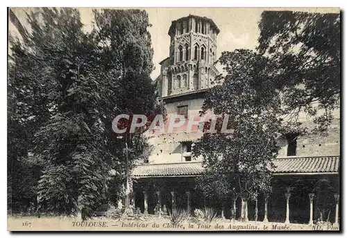 Cartes postales Toulouse Interieur du Cloitre la Tour des Augustins le Musee