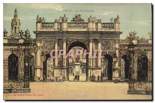 Cartes postales Nancy Arc de Triomphe