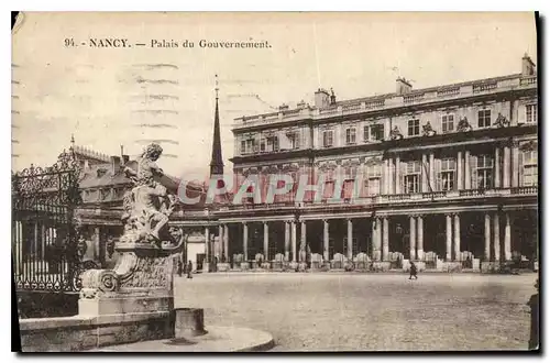 Cartes postales Nancy Palais du Gouvernement