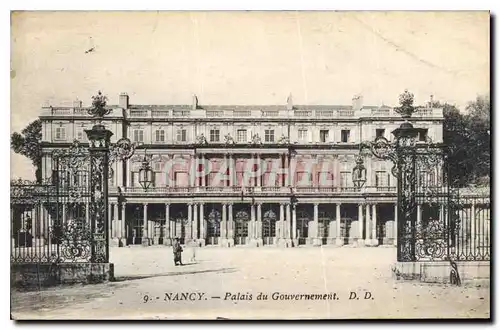 Cartes postales Nancy Palais du Gouvernement