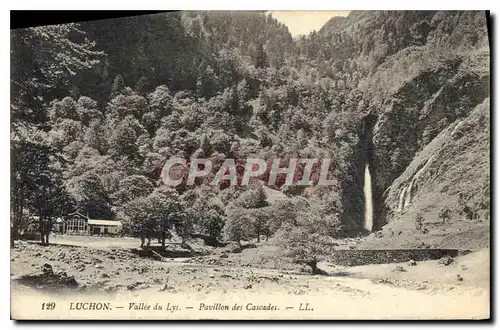 Ansichtskarte AK Luchon Vallee du Lys Pavillon des Cascades