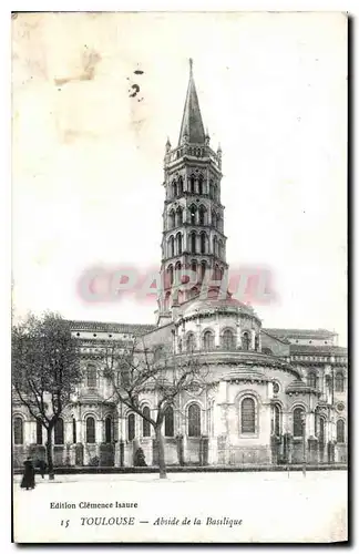 Ansichtskarte AK Toulouse Abside de la Basilique