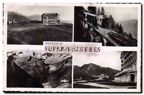 Cartes postales Superbagneres Hotel de Superbagneres Panorama sur la Vallee du Lys
