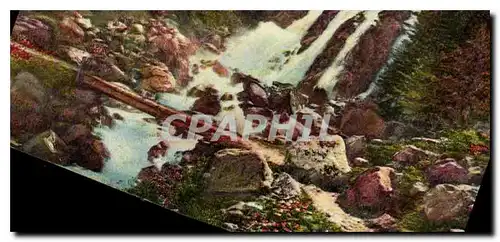 Cartes postales Cauterets Cascade de Lutour