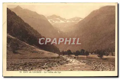 Ansichtskarte AK Env de Luchon La Vallee du Lys