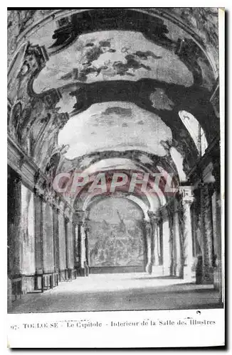 Ansichtskarte AK Toulouse Le Capitole Interieur de la Salle des Illustres