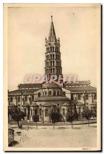 Ansichtskarte AK Pyrenees Ocean Toulouse Abside de la Basilique Saint Sernin