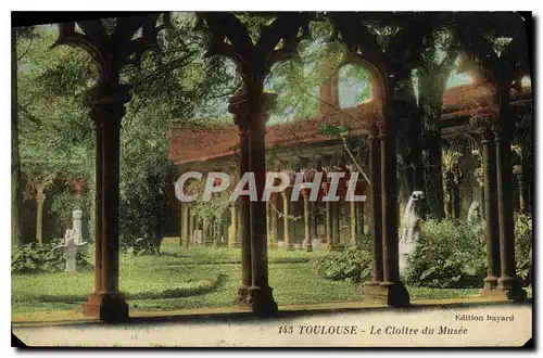 Cartes postales Toulouse le Cloitre du Musee