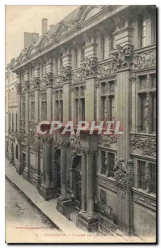 Ansichtskarte AK Toulouse facade de L'Hotel de Pierre