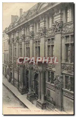 Cartes postales Toulouse facade de L'Hotel de Pierre