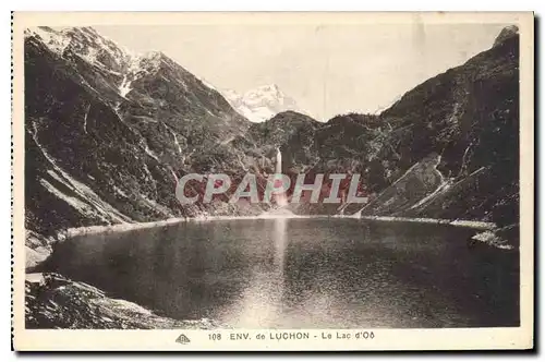 Cartes postales Env de Luchon Le Lac d'Oo