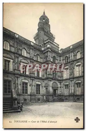 Ansichtskarte AK Toulouse Cour de L'Hotel d Assizat