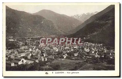 Cartes postales Luchon Vue generale