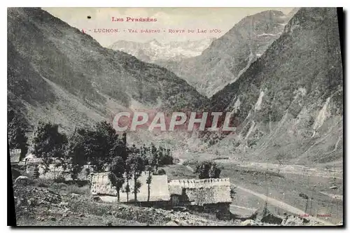 Cartes postales Luchon Val D'Astau Route du Lac d'Oo