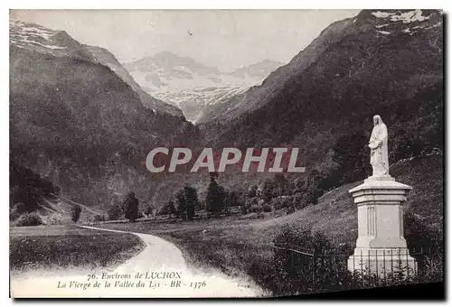 Cartes postales Environs de Luchon La Vierge de la Vale du Lys