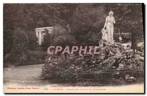 Cartes postales Luchon Statue de Lys