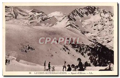 Cartes postales Luchon Superbagneres Sport d'Hiver