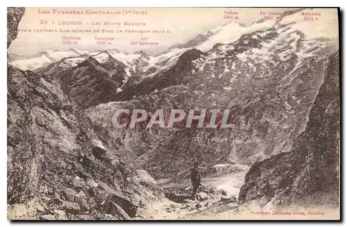 Cartes postales Luchon Les Monte Maudits