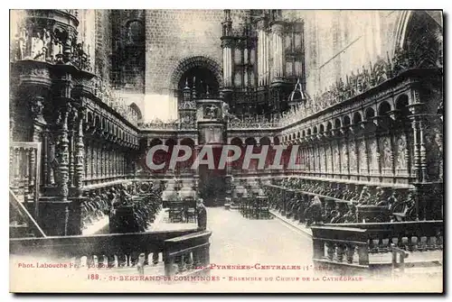 Cartes postales St Bertnard de Comminges Ensemble du Choeur de la Cathedrale Orgue